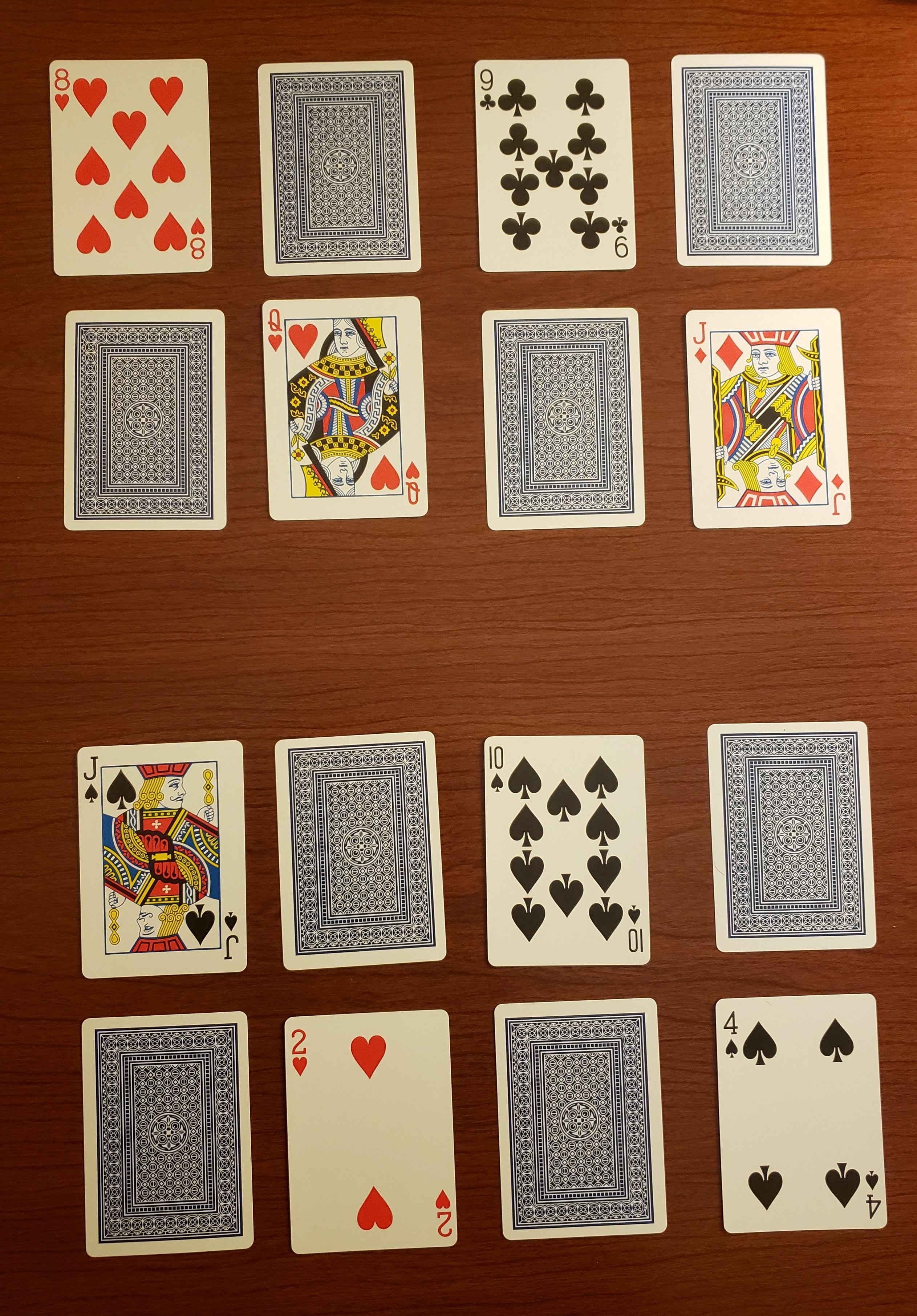 initial cards